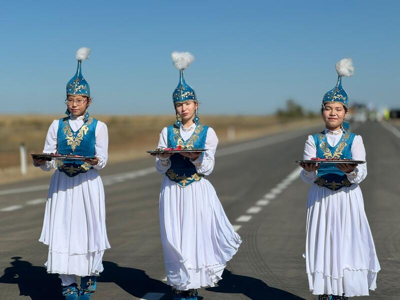 В Акмолинской области открыт автомобильный мост через реку Есиль