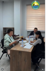 Аким города провел личный прием жителей.