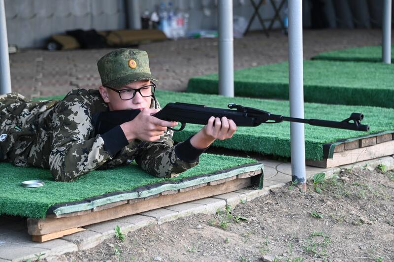 Юные патриоты продолжают борьбу за лидерство на сборе «Айбын-2026»