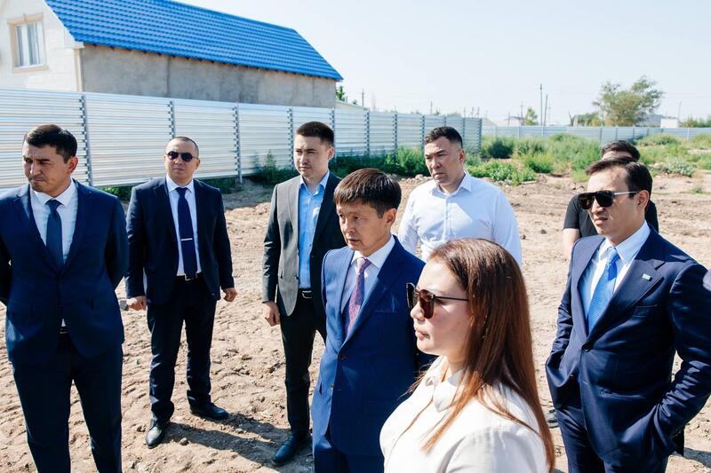 Болат Акчулаков поручил завершить строительство школы имени Ломоносова к следующему учебному году
