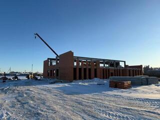 В Зеренде продолжается строительство нового историко-краеведческого музея