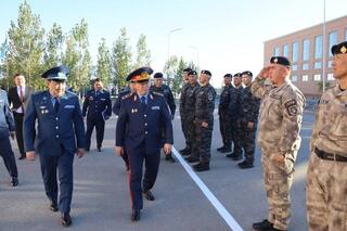 Первый заместитель министра внутренних дел прибыл с рабочим визитом в Кызылординскую область