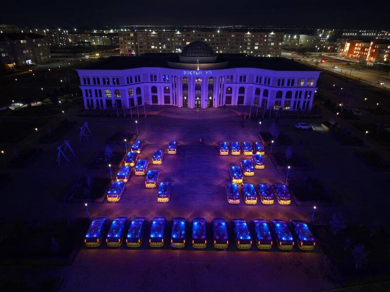 Служба скорой помощи Мангистауской области пополнилась 32 новыми автомобилями