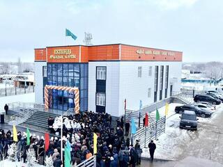 В селе Екпинды введен в эксплуатацию клуб на 100 мест