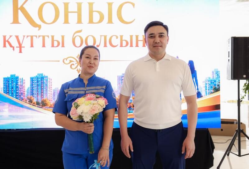 В ШЫМКЕНТЕ 30 СЕМЕЙ ПОЛУЧИЛИ КЛЮЧИ ОТ АРЕНДНОГО И КРЕДИТНОГО ЖИЛЬЯ