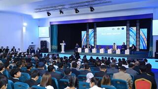 В САЙРАМЕ ПРОШЛА ВСТРЕЧА МОЛОДЕЖИ НА ТЕМУ «ЗАКОН И ПОРЯДОК»