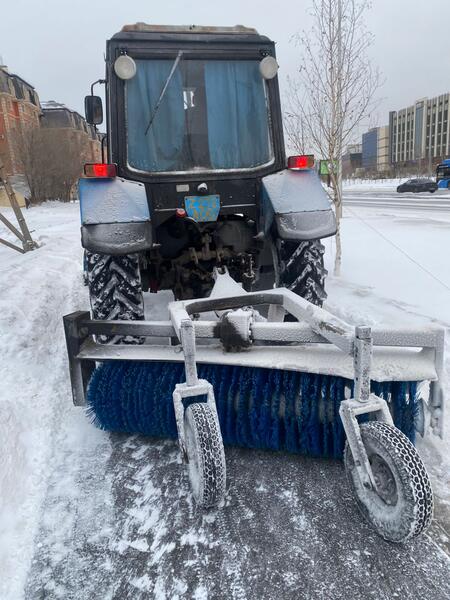 В Астане на снегоуборочные работы вывели более 1,7 тыс. единиц спецтехники