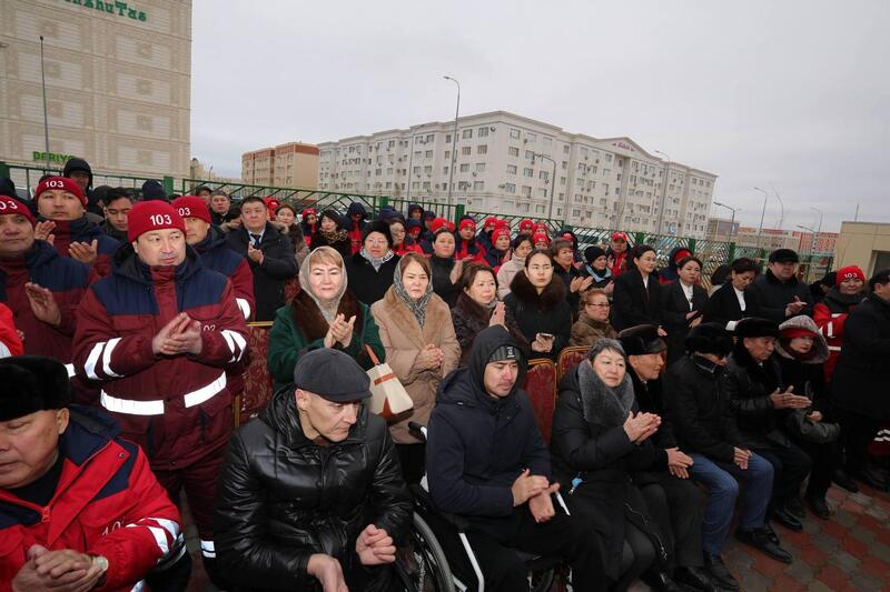 В Мангистау открыли вторую в стране уникальную станцию скорой помощи
