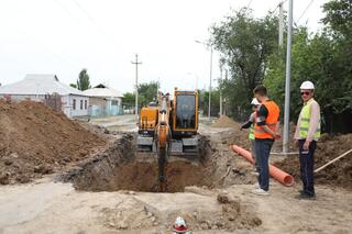 ПОКАЗАТЕЛЬ ОХВАТА ЦЕНТРА ТУРКЕСТАНСКОЙ ОБЛАСТИ КАНАЛИЗАЦИОННОЙ СИСТЕМОЙ ДОСТИГ 50%