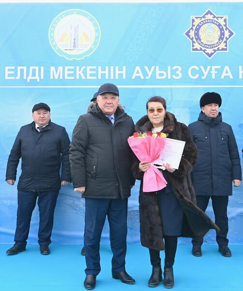 В село Шакен подведена питьевая вода