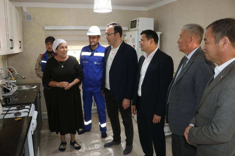 В Темирском районе в селах Шыгырлы и Ащысай подключили газопровод