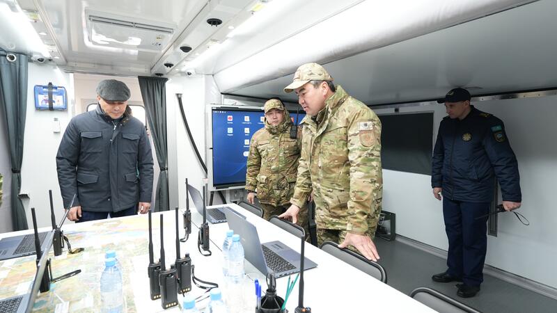 Материально-техническая база МЧС в Шымкенте усилена новым ангарным комплексом