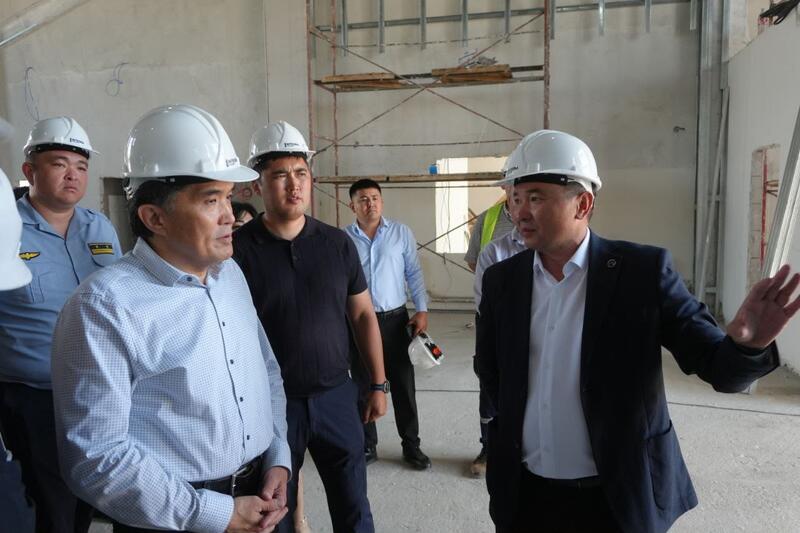 В Жаксынском районе завершена реконструкция железнодорожного вокзала