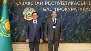 О встрече Генерального Прокурора Республики Казахстан с Главой Офиса программ ОБСЕ в Астане