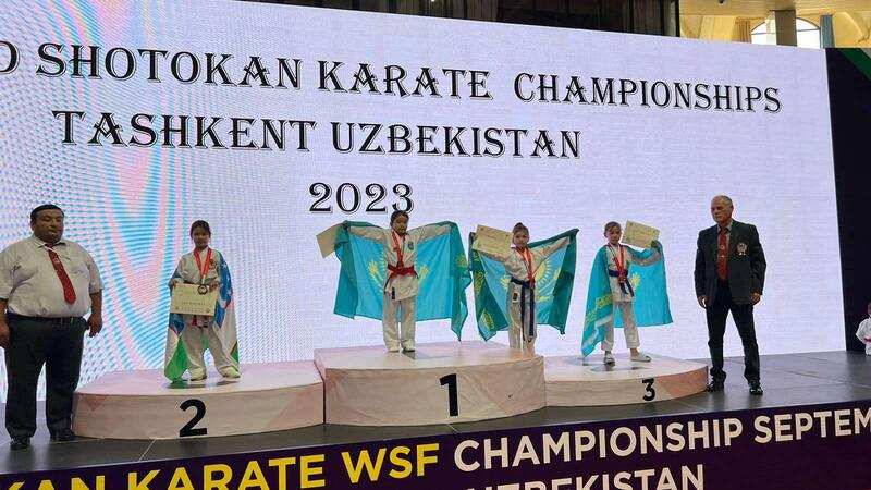 Карагандинцы завоевали 20 медалей на чемпионате мира WSF по карате