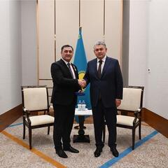 Министр иностранных дел Казахстана принял Посла Азербайджанской Республики