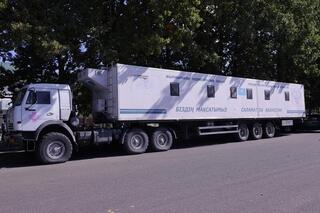 В области Жетісу за первое полугодие передвижные медицинские комплексы посетили 119 сел