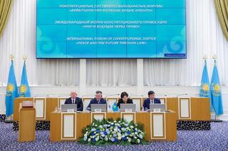 Председатель Высшего Судебного Совета Дмитрий Малахов принял участие в Международном форуме конституционного правосудия «Мир и будущее через право»