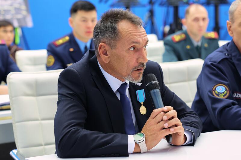 Пресс-конференция в Службе центральных коммуникаций: достижения и новые инициативы МЧС Казахстана