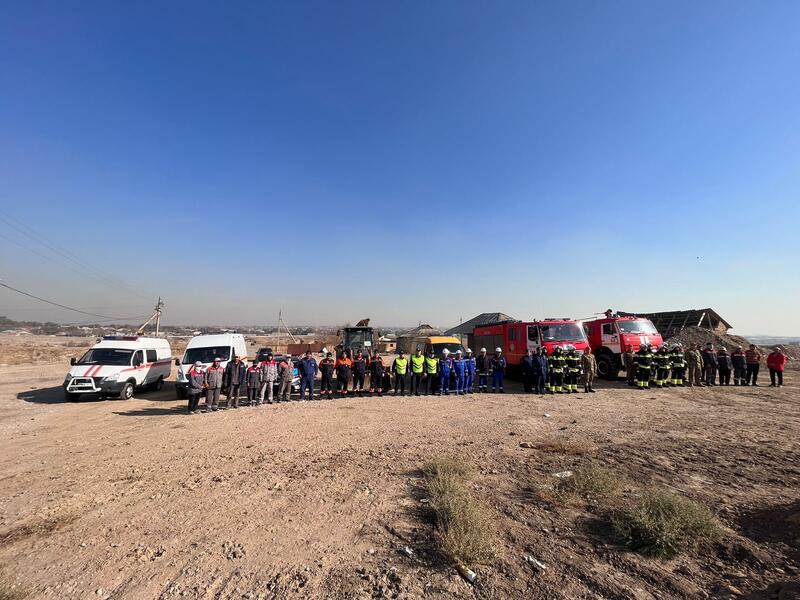 В Шымкенте прошли учения по гражданской защите «Қыс-2025»