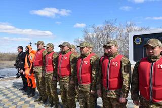 Спасатели МЧС проверили готовность плавсредств на реке Есиль