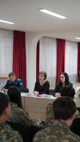 Для студентов ВКО по вопросам закона прошла диалоговая площадка