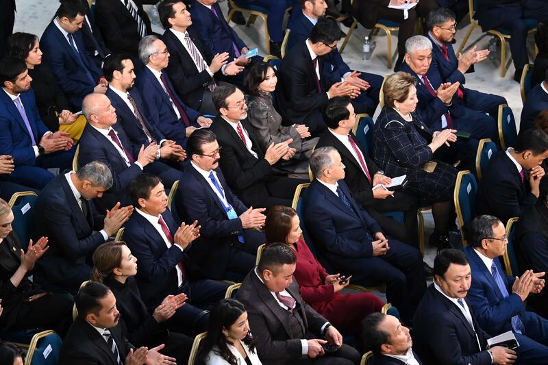 Выступление Главы государства Касым-Жомарта Токаева на V заседании Национального курултая