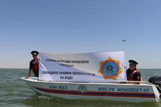 В Туркестанской области проводится акция «Берегите детей на воде!»