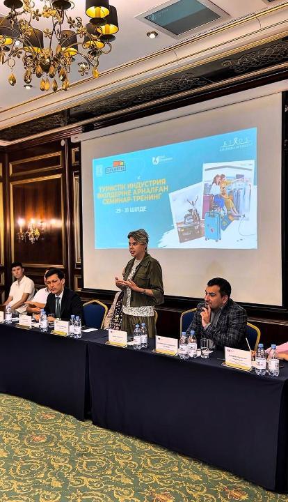 В ШЫМКЕНТЕ СОСТОЯЛСЯ СЕМИНАР-ТРЕНИНГ ДЛЯ ПРЕДСТАВИТЕЛЕЙ ТУРИСТИЧЕСКОЙ ИНДУСТРИИ