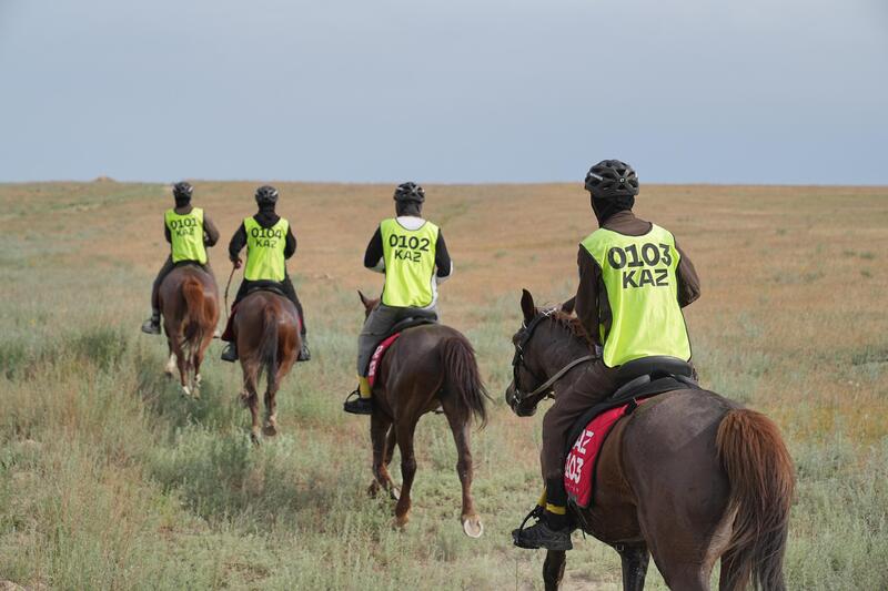 «Ұлы дала жорығы-2025»: победу одержали лошади костанайской породы из Астаны