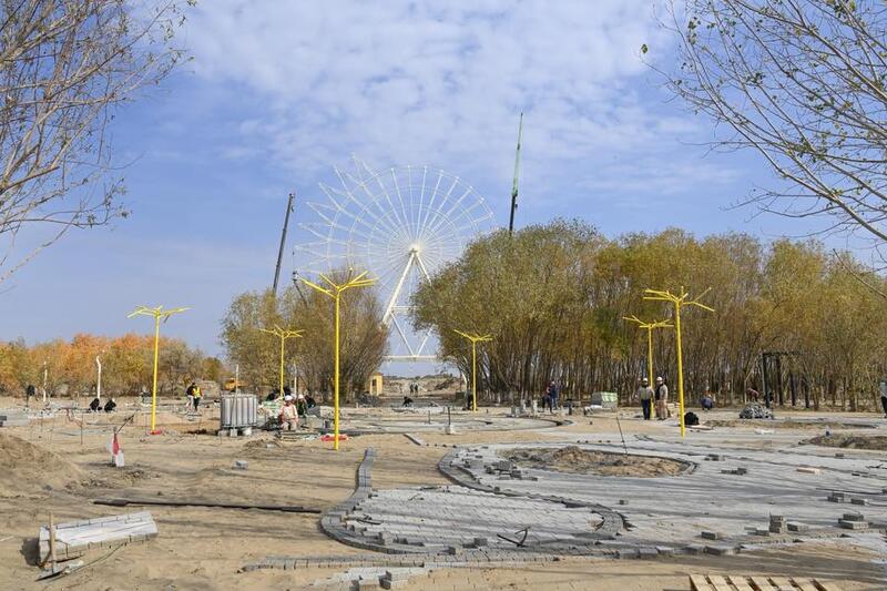 Парк Президента в Кызылорде обретет новый облик