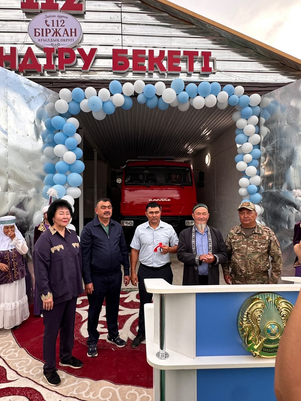 В Зайсанском районе ВКО открыли два новых пожарных поста
