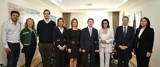 В МИД Казахстана прошла встреча с делегацией Парламента Бельгии