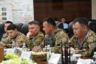 Бригада теробороны г. Шымкента отработала сценарии кризисных ситуаций