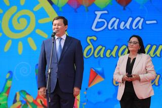 В Актобе ярко и масштабно прошло празднование Международного дня защиты детей.