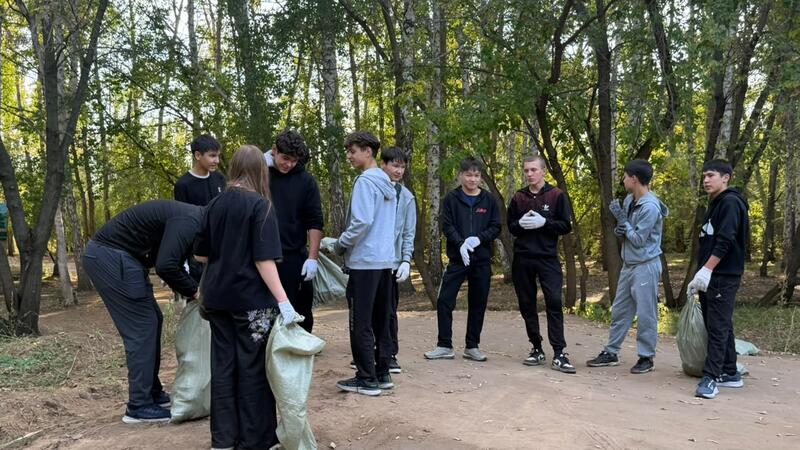 В Павлодарской области прошел экомарафон «Taza Start» в рамках акции «Таза Қазақстан»