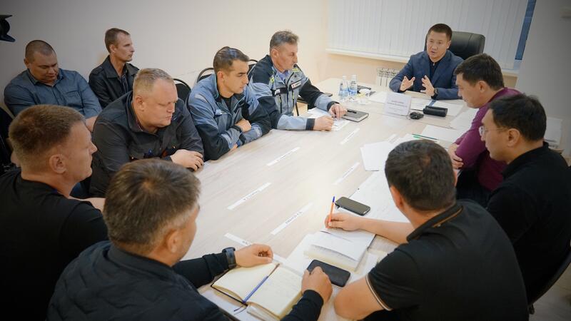Подготовку к предстоящему отопительному сезону в Экибастузе проверил глава региона Асаин Байханов
