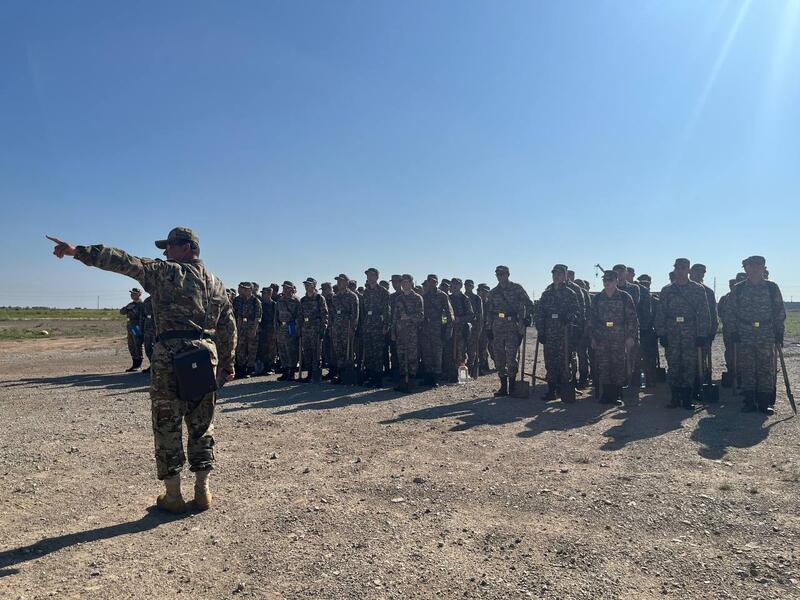 Военно-полевые сборы для выпускников военной кафедры ЕНУ им. Л.Н. Гумилёва