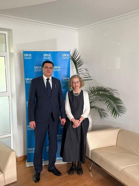 Встреча с Заместителем Генерального секретаря ООН и Исполнительным директором UNEP
