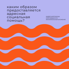 Каким образом предоставляется адресная социальная помощь?