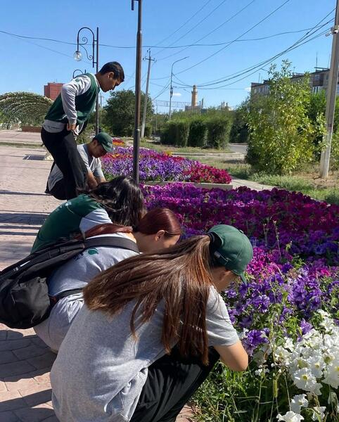 В рамках программы «Таза Қазақстан» в области Улытау прошли экологические мероприятия