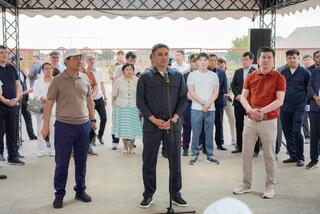АКИМ ГОРОДА ВСТРЕТИЛСЯ С ЖИТЕЛЯМИ АБАЙСКОГО РАЙОНА