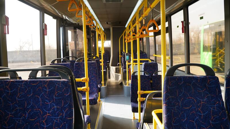 Автопарк Тараза пополнился 10 новыми автобусами