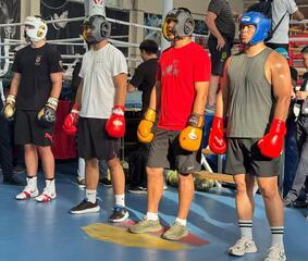 В Астане боксеры, участвующие в Кубке мира, проводят учебно-тренировочные сборы