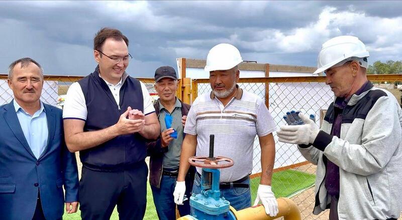 В Шикудык провели газ