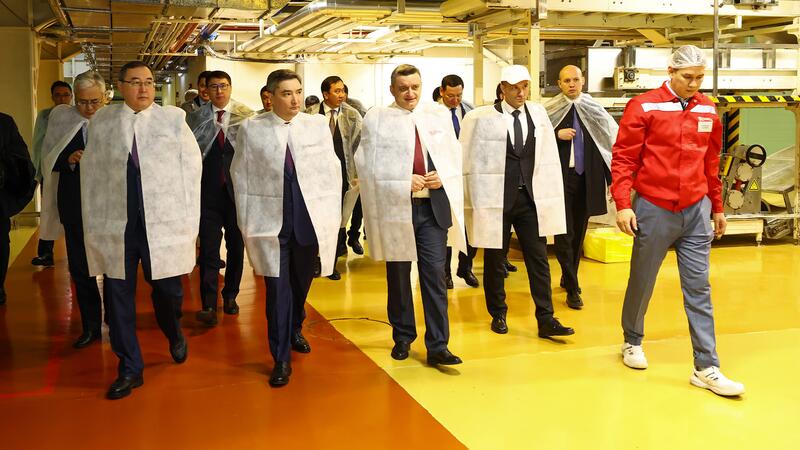 Премьер-министр посетил ряд предприятий Алматинской области и ознакомился с объемами привлеченных инвестиций