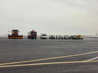 «Час готовности: учения в аэропорту Астаны»