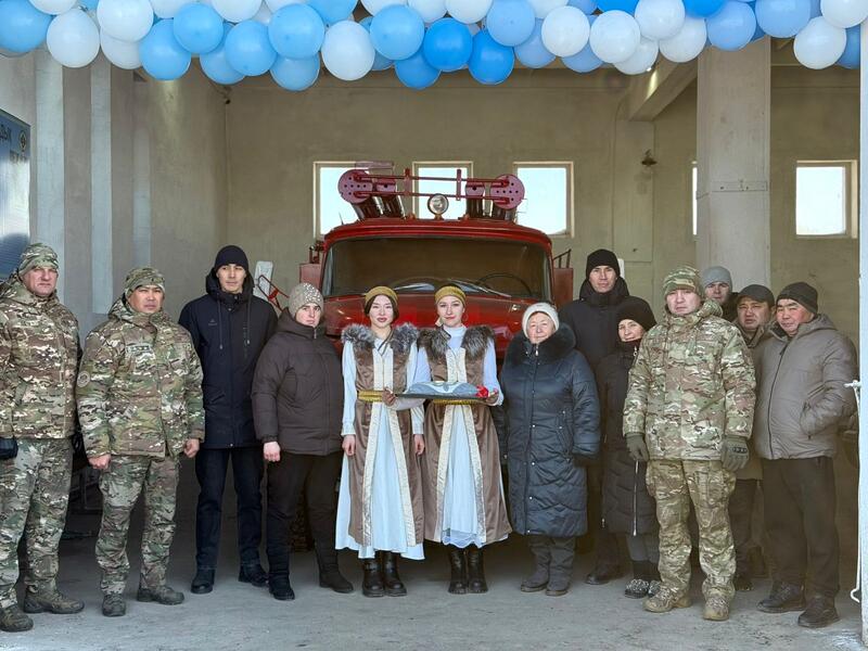 Четыре добровольных пункта пожаротушения начали работу в сельской местности