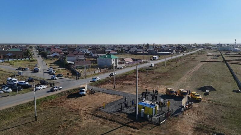730 абонентов села под Астаной получили доступ к газу