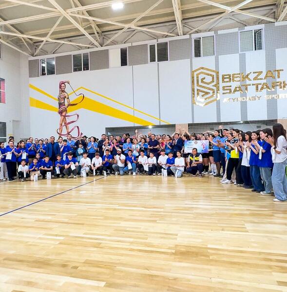 Детский турнир по волейболу провели в Астане